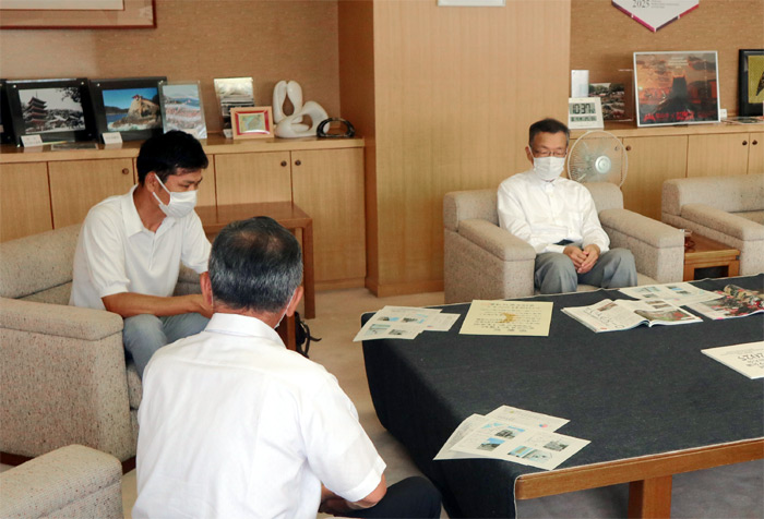 防犯カメラ寄贈で福山市から感謝状 繁山興業