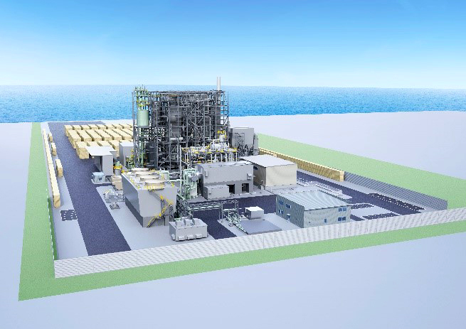 福山バイオマス発電所建設へ着工