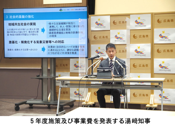 公共事業費に1457億投入 県のR5予算案
