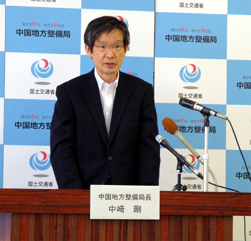 中ア新局長が就任会見 中国地方整備局