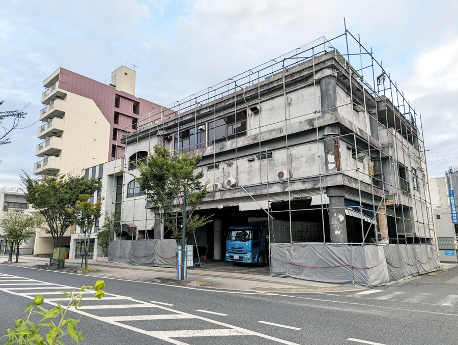 元・長谷川ビル解体
