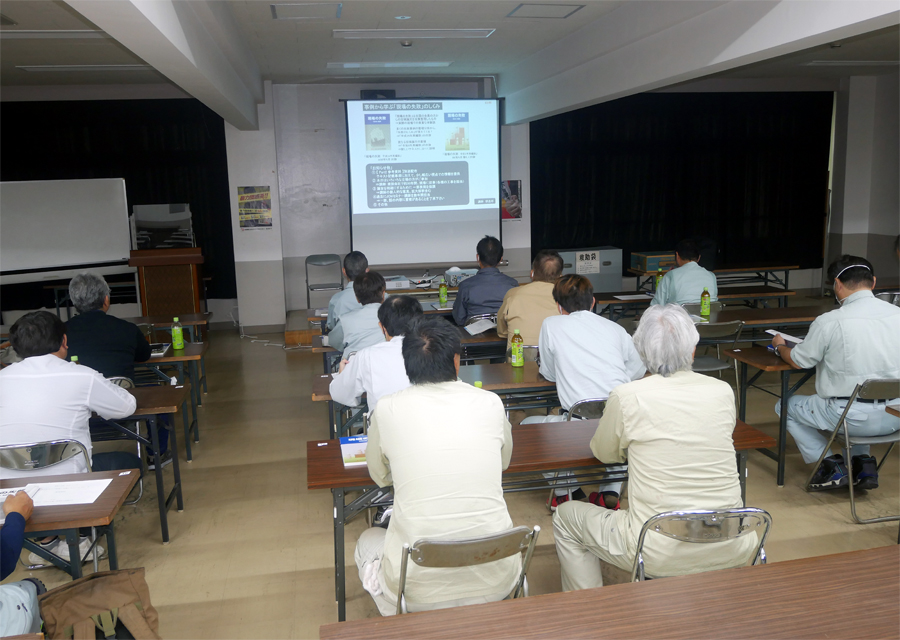 DVD講習会開催 土木施工管理技士会福山と福山建設工業協会